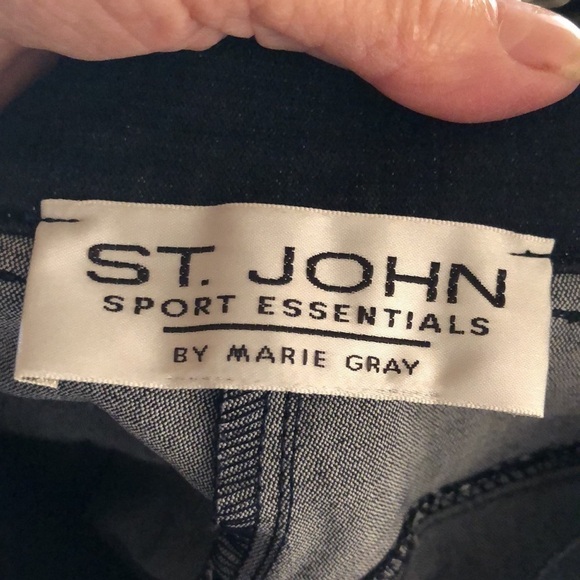 St John Sports Essentials by Marie Gray Straight Leg Denim Dress Jeans S/S - Picture 12 of 12